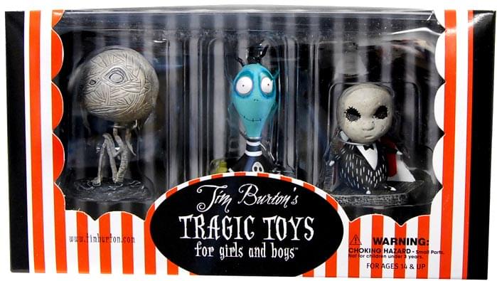 Tim Burton Tragic Toys For Boys And Girls Set #2