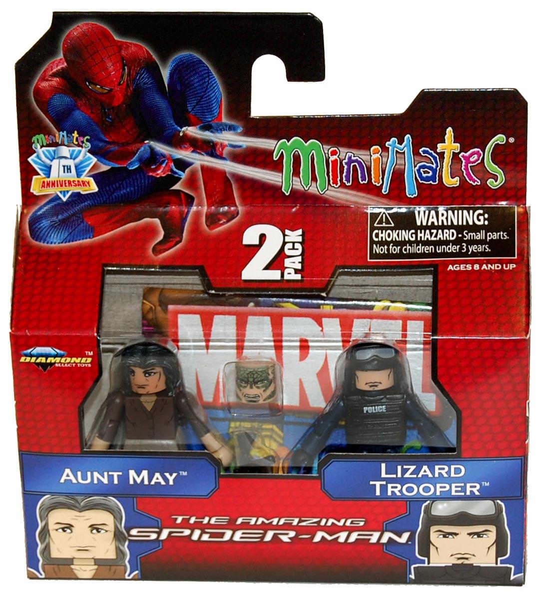 Marvel Minimates Amazing Spiderman Series 46 Aunt May & Lizard Trooper