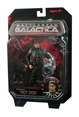 Battlestar Galactica Autographed Hot Dog Figure