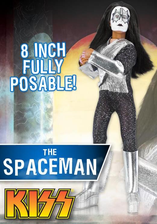 Kiss Series 1 Retro 8" Figure: Set Of 4