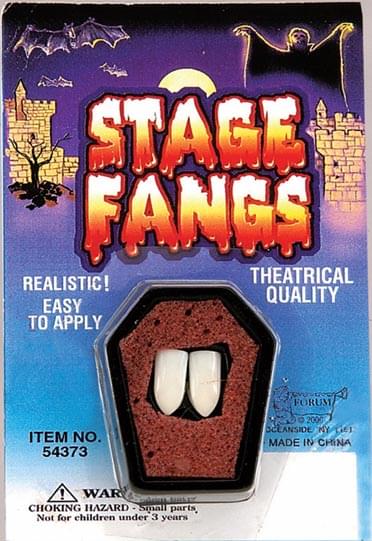 Stage Costume Fangs Vampire