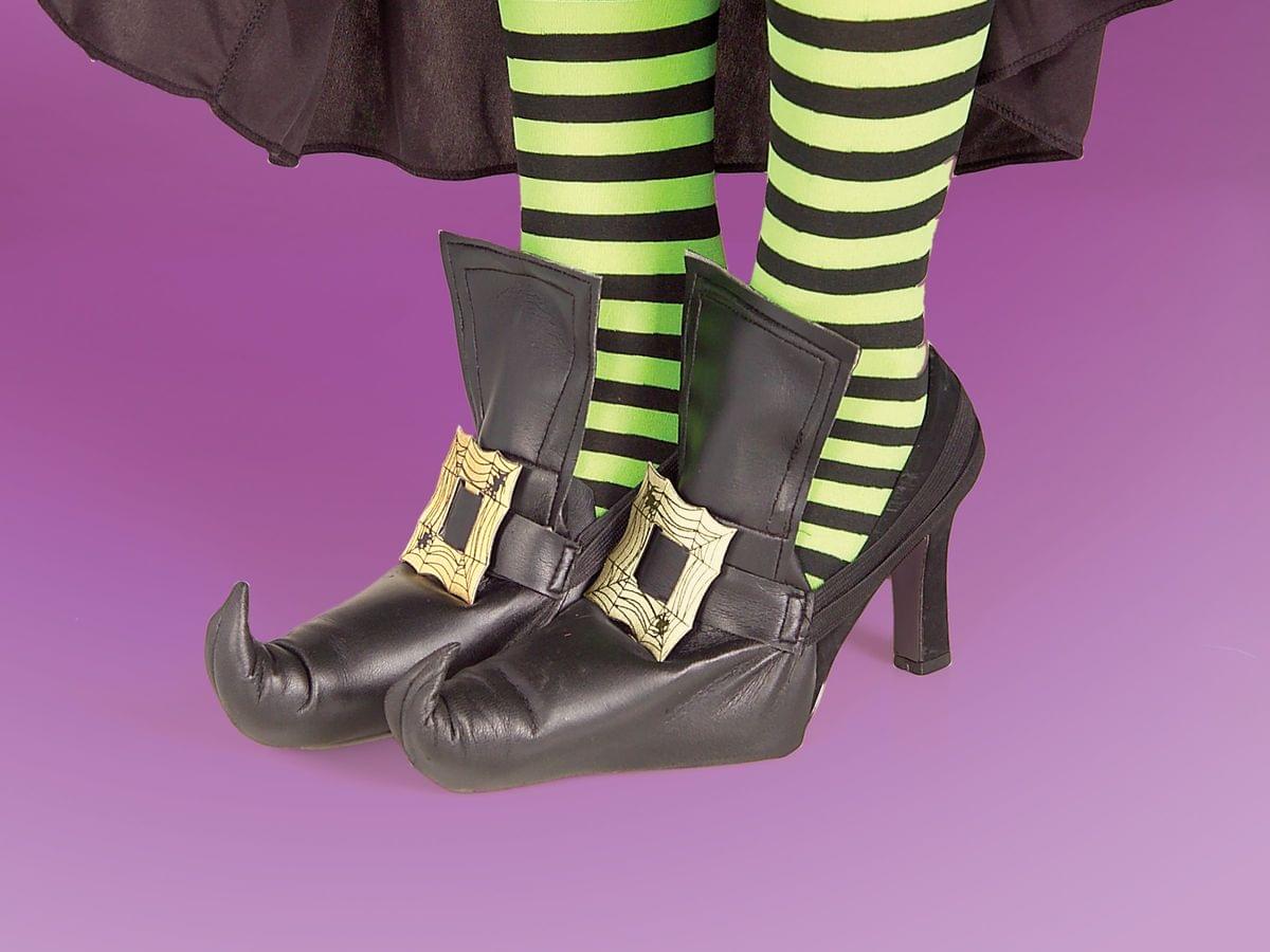 Gold Witch Costume Shoes Covers