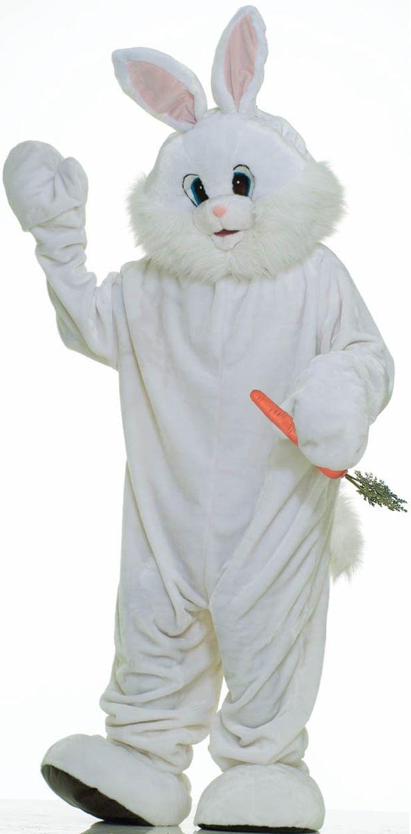 Deluxe Plush Bunny Adult Mascot Costume