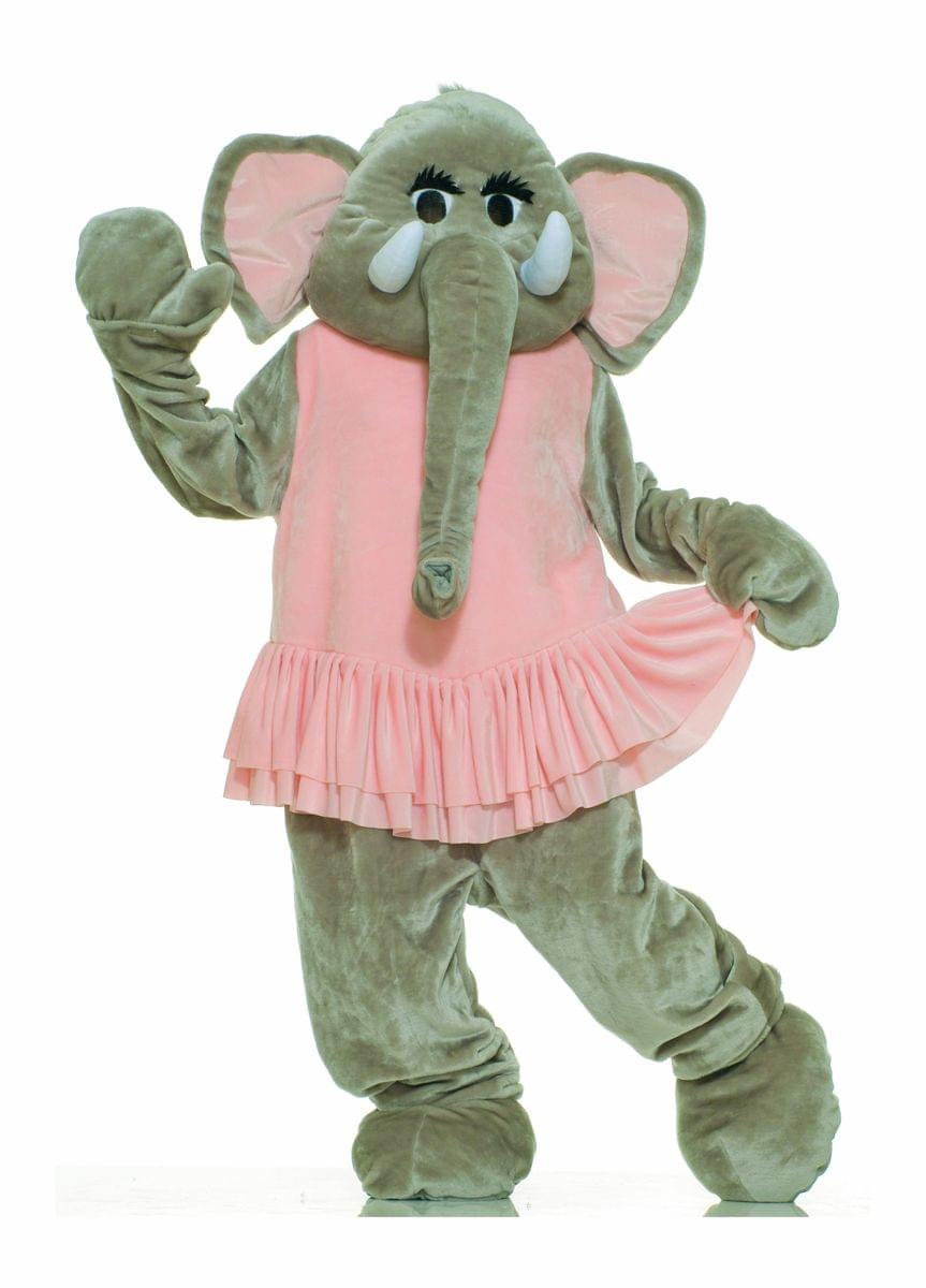 Deluxe Elephant Mascot Adult Costume