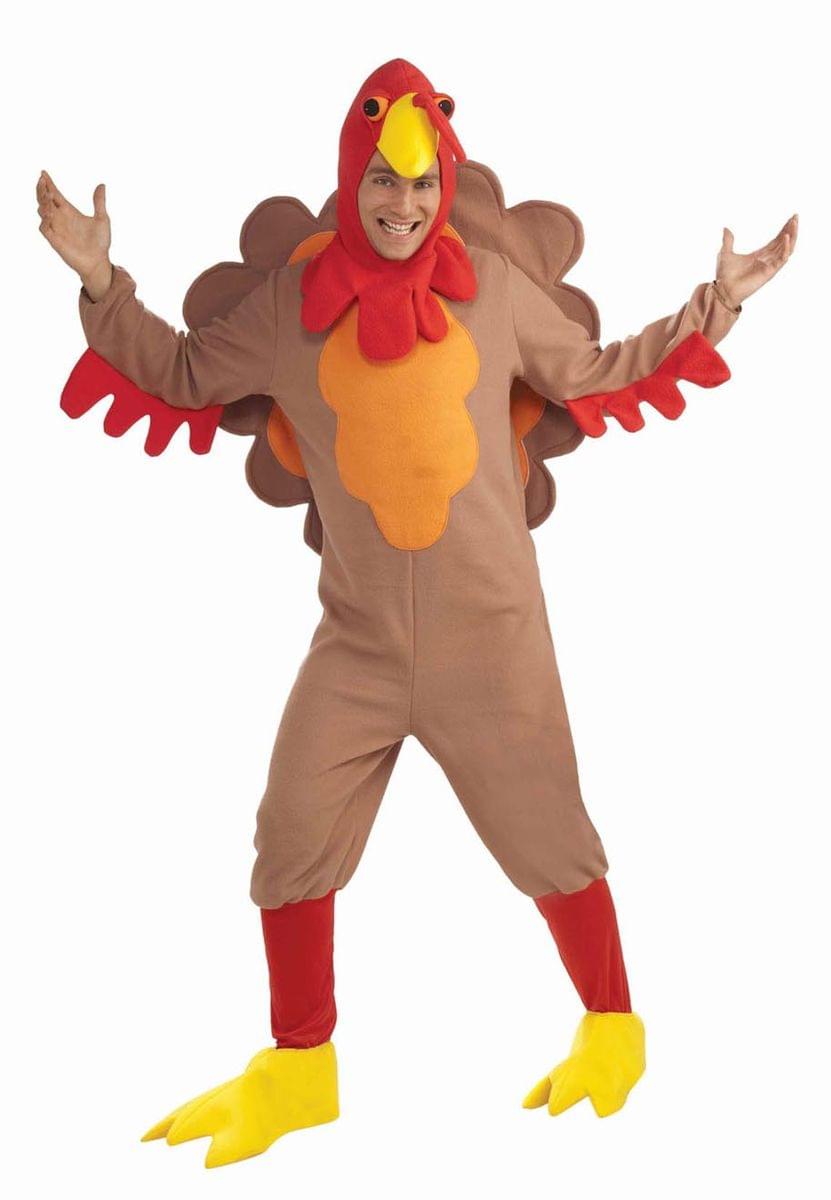 Fleece Turkey Costume Adult