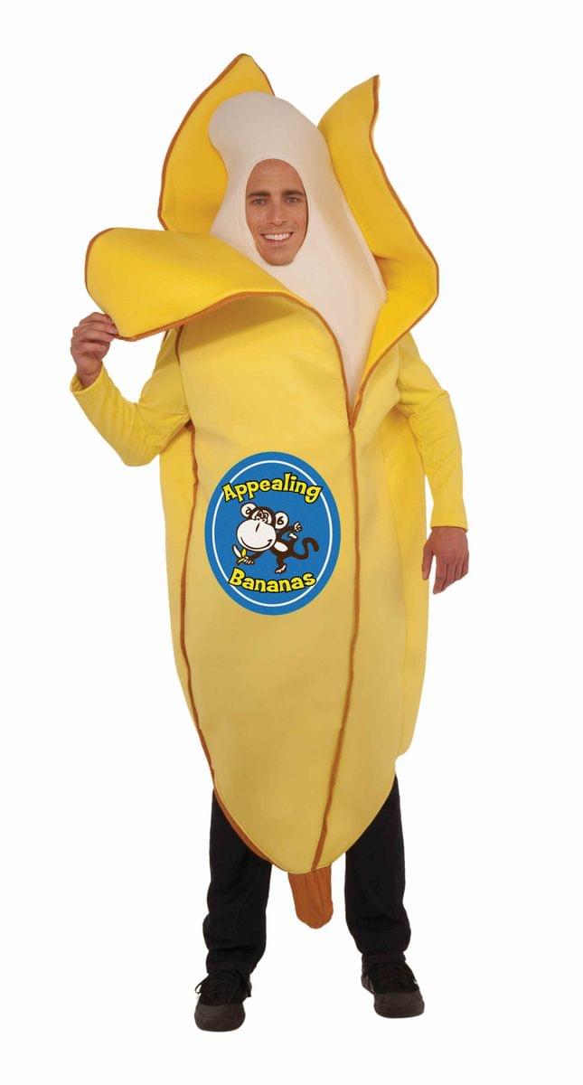 Fruit Jumpsuit Costume Banana Adult