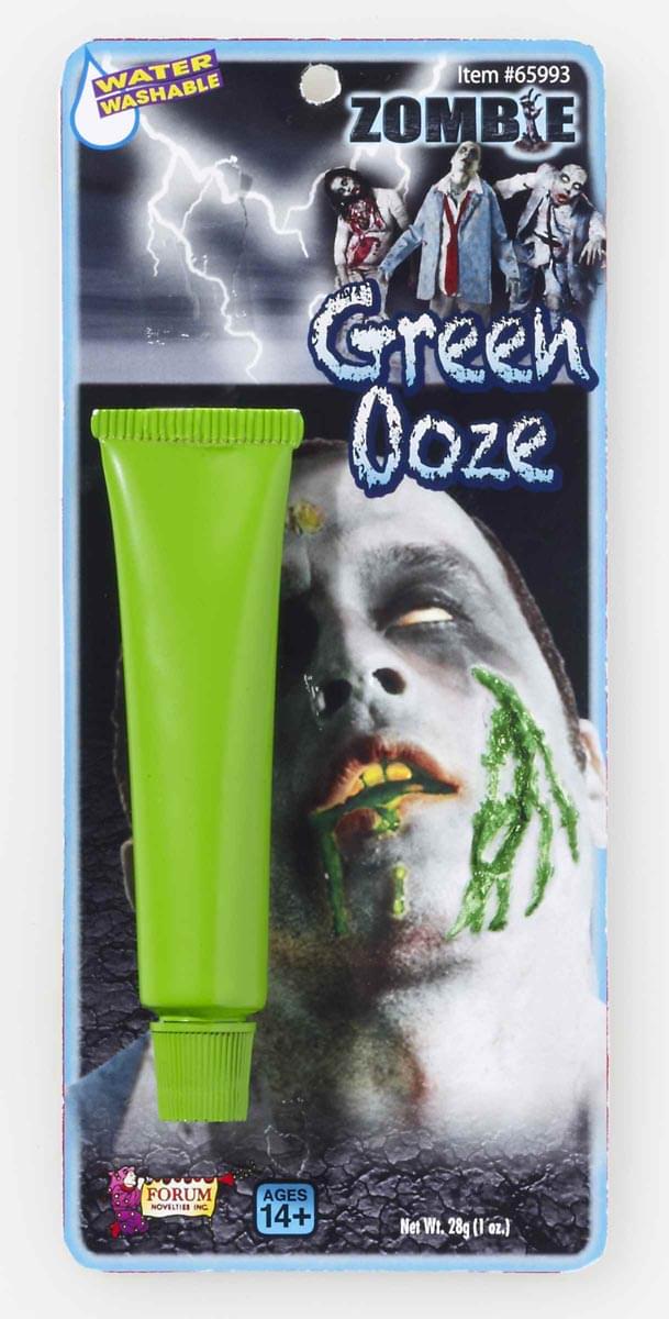 Zombie Green Ooze Costume Makeup