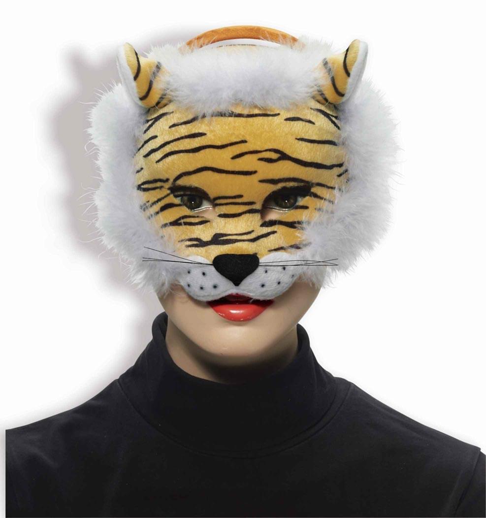Deluxe Plush Animal Costume Mask - Tiger