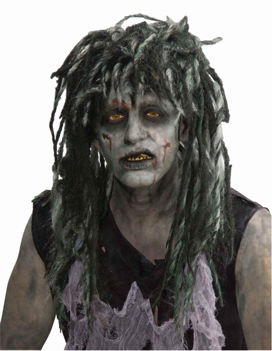 Zombie Rocker Adult Costume Wig