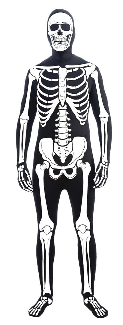 Invisible Man Skeleton Bones Adult Costume Skin Suit