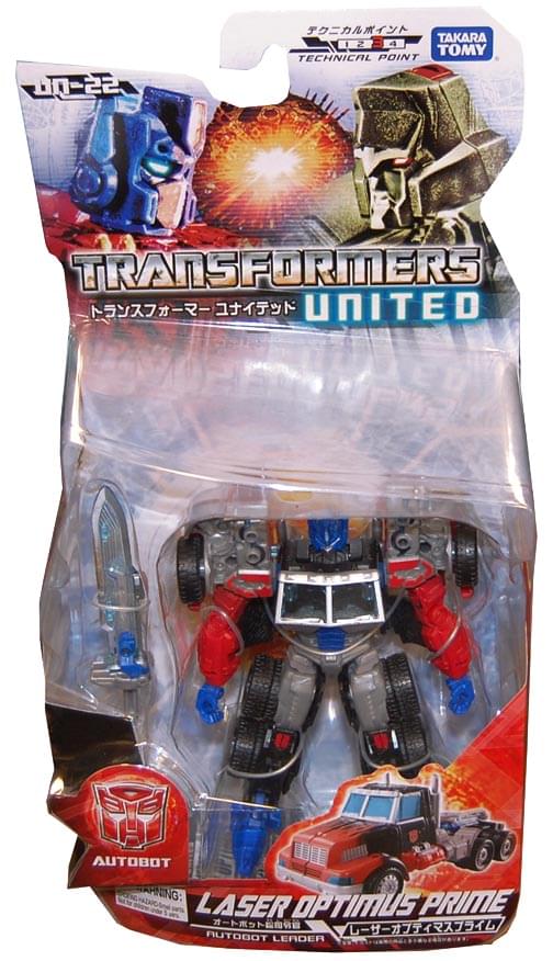 Transformers United UN22 G2 Laser Optimus Prime