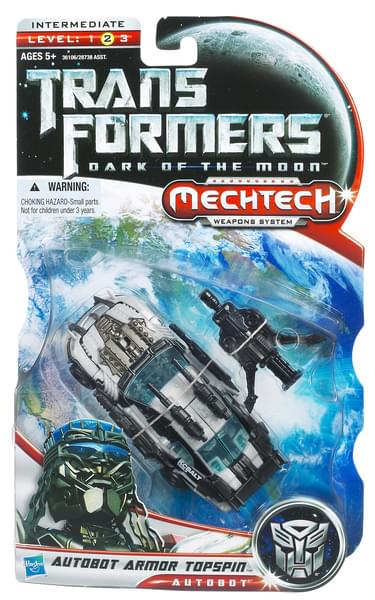 Transformers Dark Of The Moon Mechtech Deluxe Figure Autobot Topspin