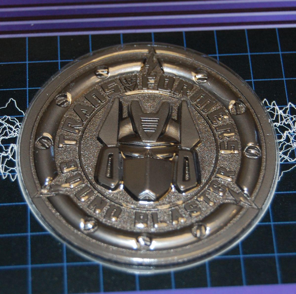 Transformers Masterpiece Mp-13B Soundblaster Exclusive Coin