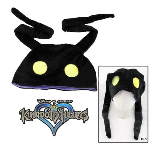 Kingdom Hearts II Shadow Heartless Plush Hat Cosplay