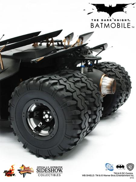 Batman Dark Knight Batmobile Tumbler 1:6 Movie Masterpiece By Hot Toys