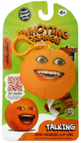 Annoying Orange 2.25" Talking Plush Clip On: Smiling Orange