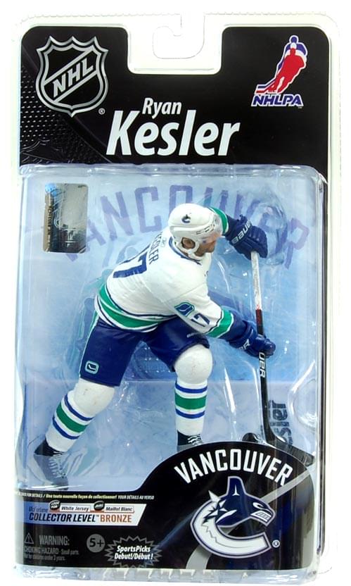 Vancouver Canucks McFarlane NHL S26 Figure: Ryan Kesler (White Jersey Variant)
