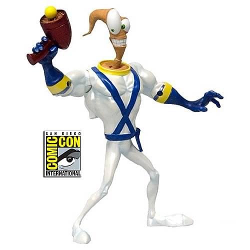 SDCC 2012 Exclusive Earthworm Jim 6" Action Figure