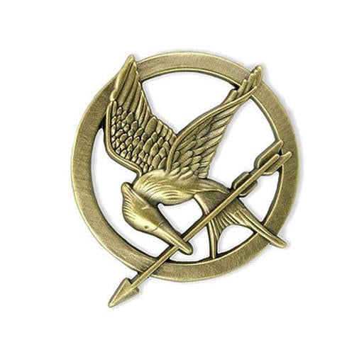 The Hunger Games Movie Prop Mockingjay Pin