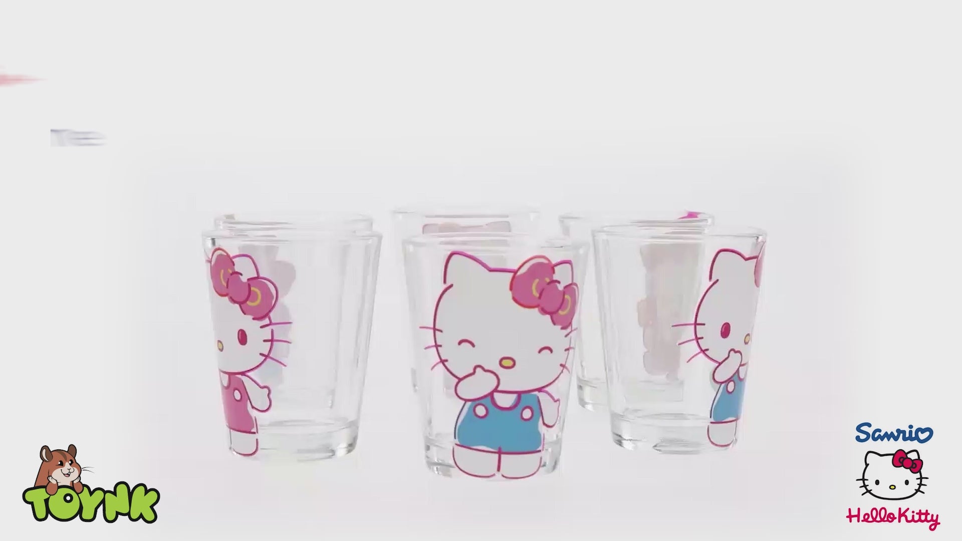Sanrio Hello Kitty Springtime 2-Ounce Mini Shot Glasses | Set of 6
