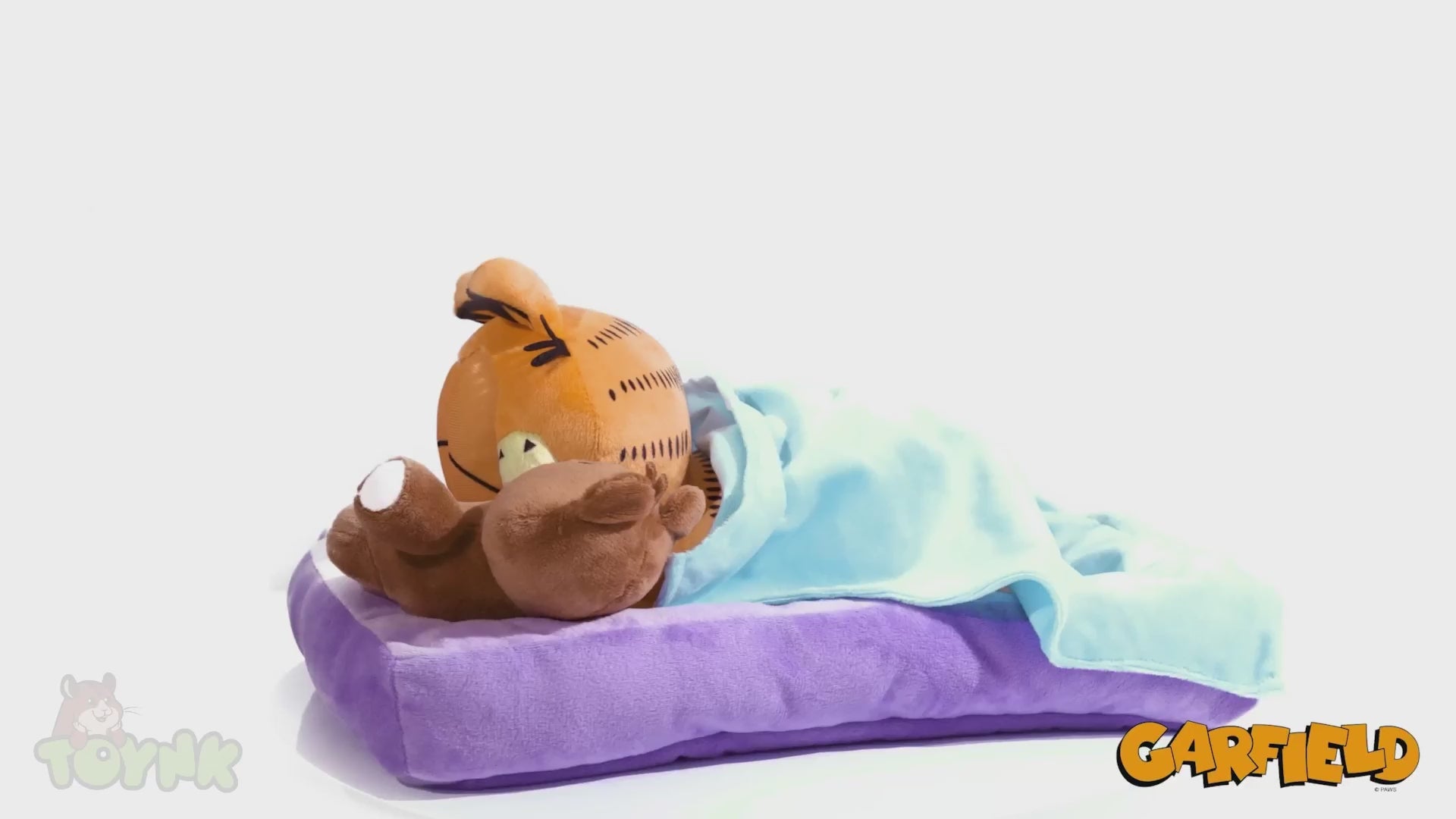 Garfield Sleeping With Pookie 7-Inch Collector Plush