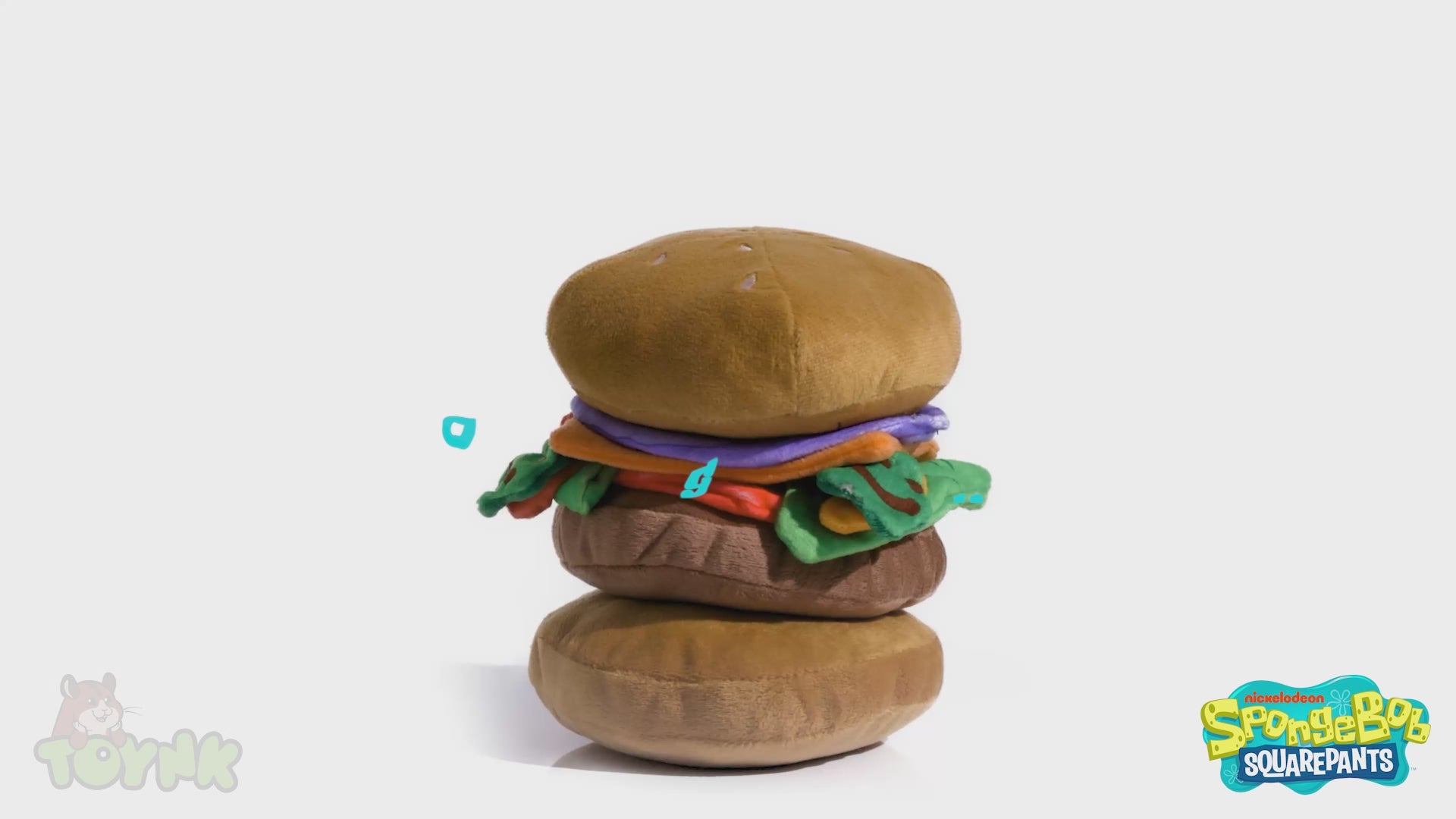 Nickelodeon SpongeBob SquarePants Krabby Patty 10-Inch Plush