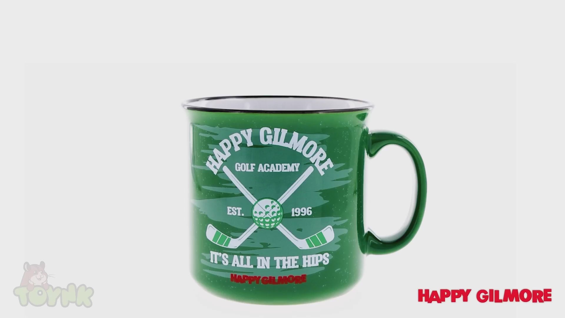 Happy Gilmore "It's All In The Hips" Ceramic Camper Mug | Holds 20 Ounces