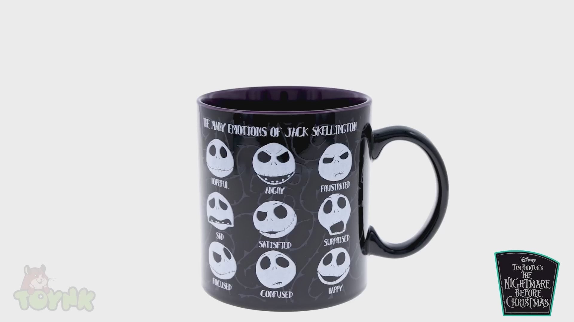 Disney The Nightmare Before Christmas Jack Emotions 20-Ounce Ceramic Mug