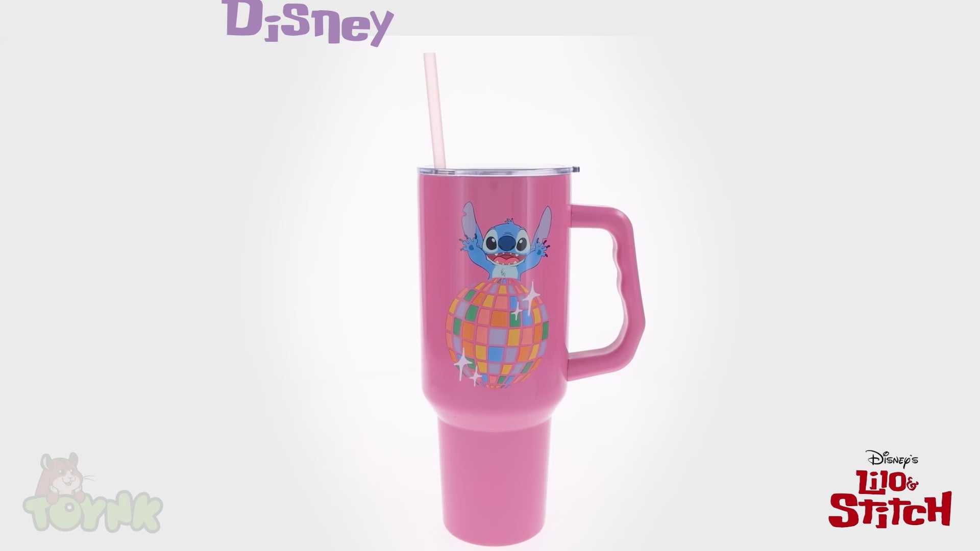 Disney Lilo & Stitch "Life Is A Party" 40-Ounce Stainless Steel Tumbler