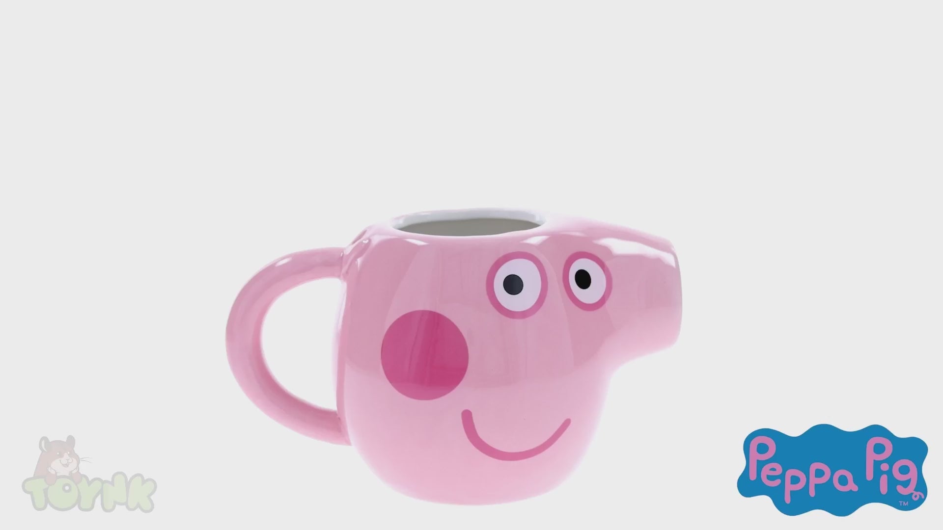 Peppa Pig Sculpted Ceramic Mug | Holds 20 Ounces