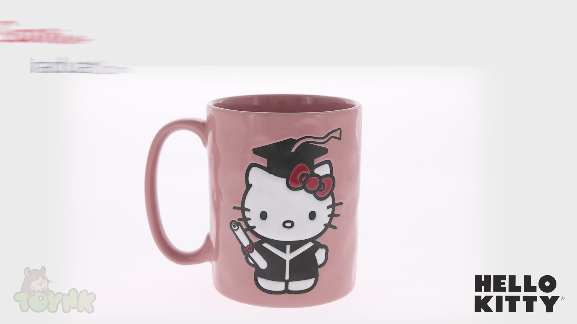 Sanrio Hello Kitty Graduation Ceramic Pottery Mug | Holds 17 Ounces