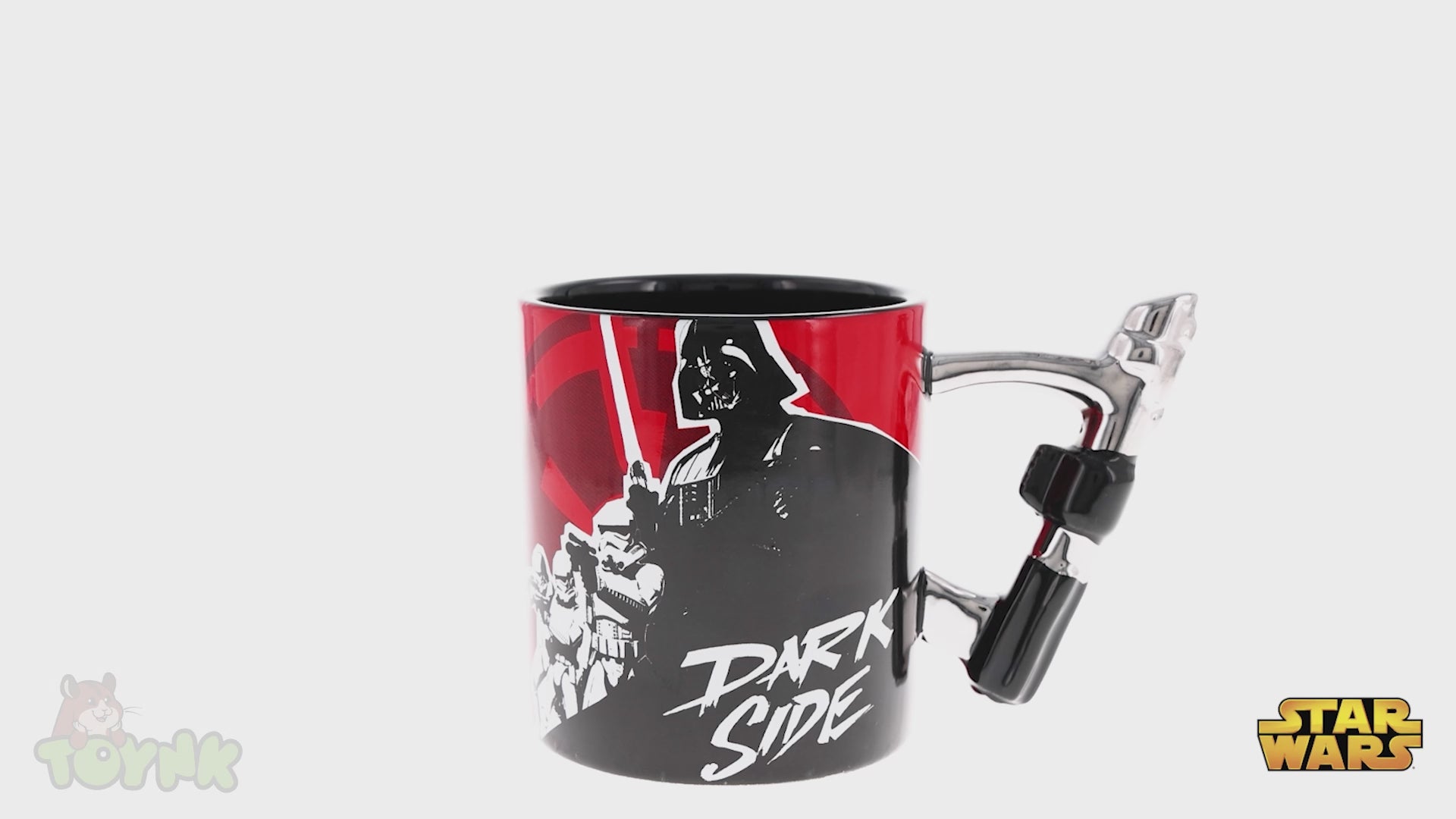 Star Wars Darth Vader "Dark Side" Ceramic Mug With Sculpted Lightsaber Handle