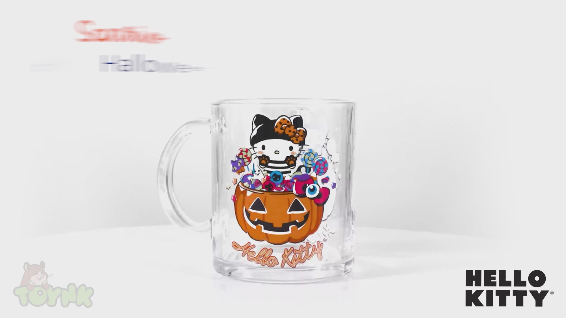 Sanrio Hello Kitty Halloween Glass Mug | Holds 18 Ounces