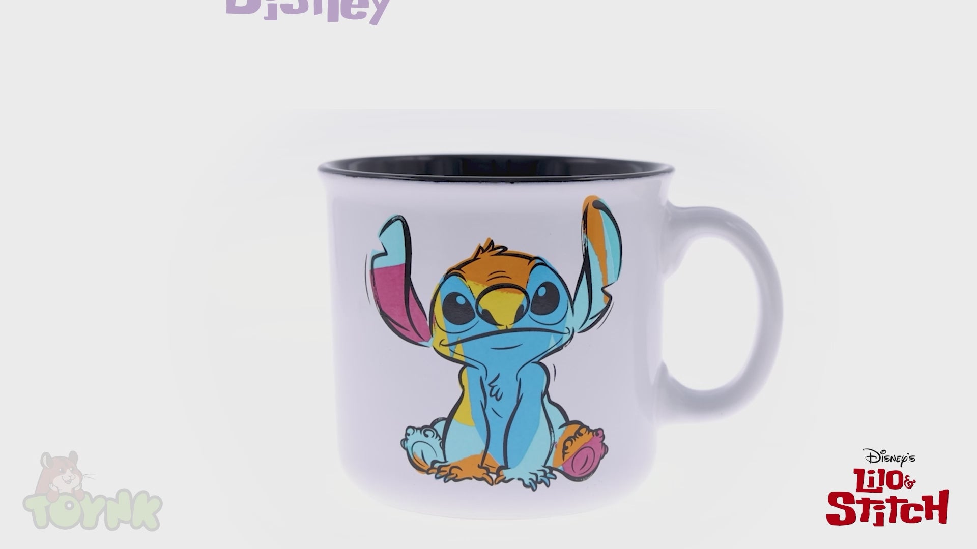 Disney Lilo & Stitch "Ohana" Ceramic Camper Mug | Holds 20 Ounces
