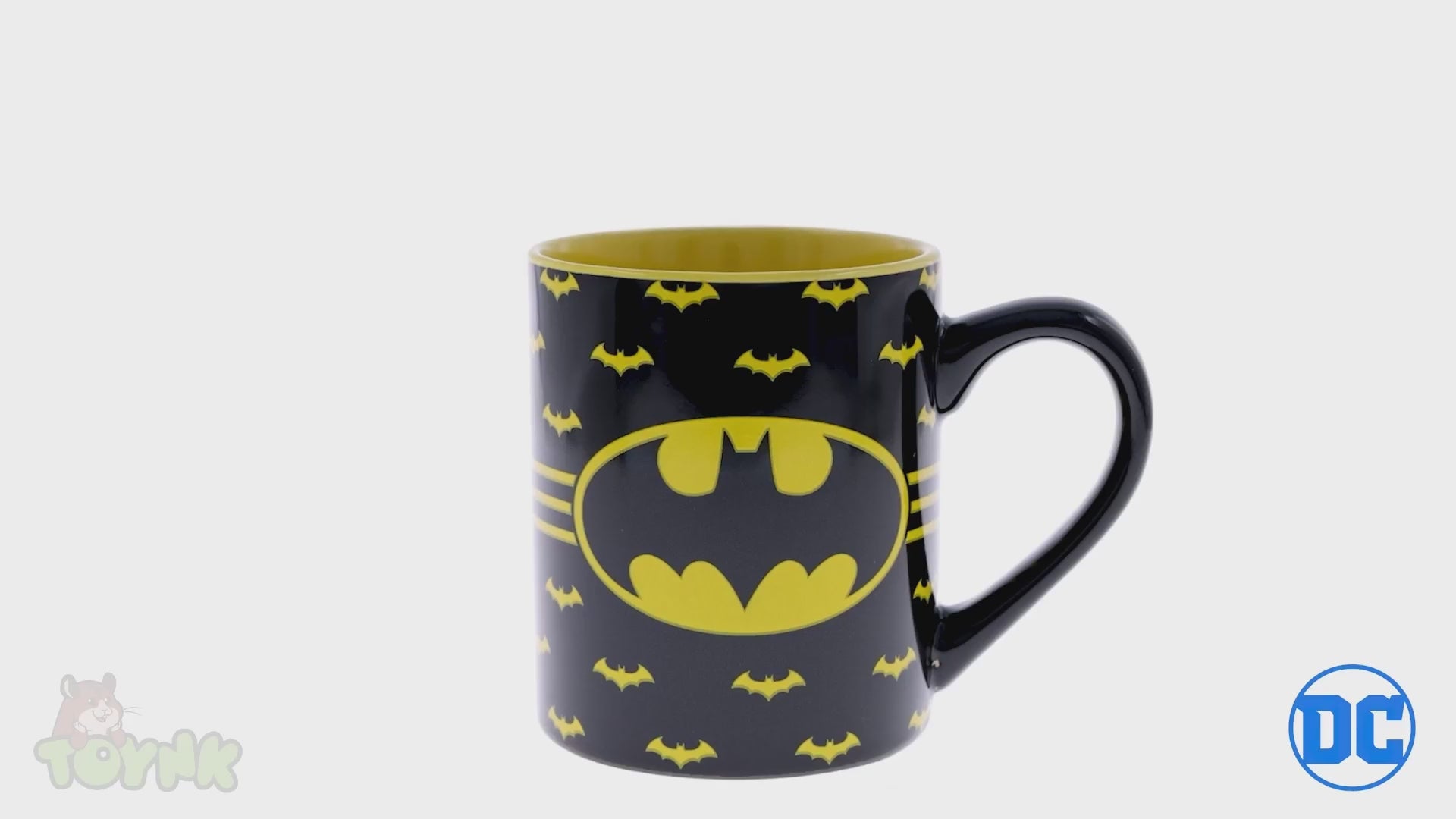 DC Comics Batman Logo Ceramic Mug | Holds 14 Ounces