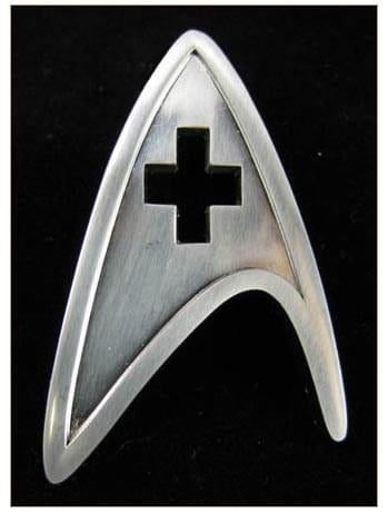 Star Trek Starfleet Medical Division Badge Replica
