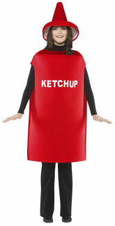 Lightweight Ketchup Costume Adult