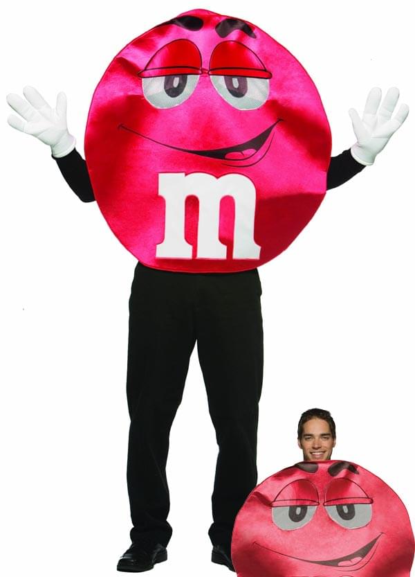 M&M Candy Red Deluxe Costume Adult