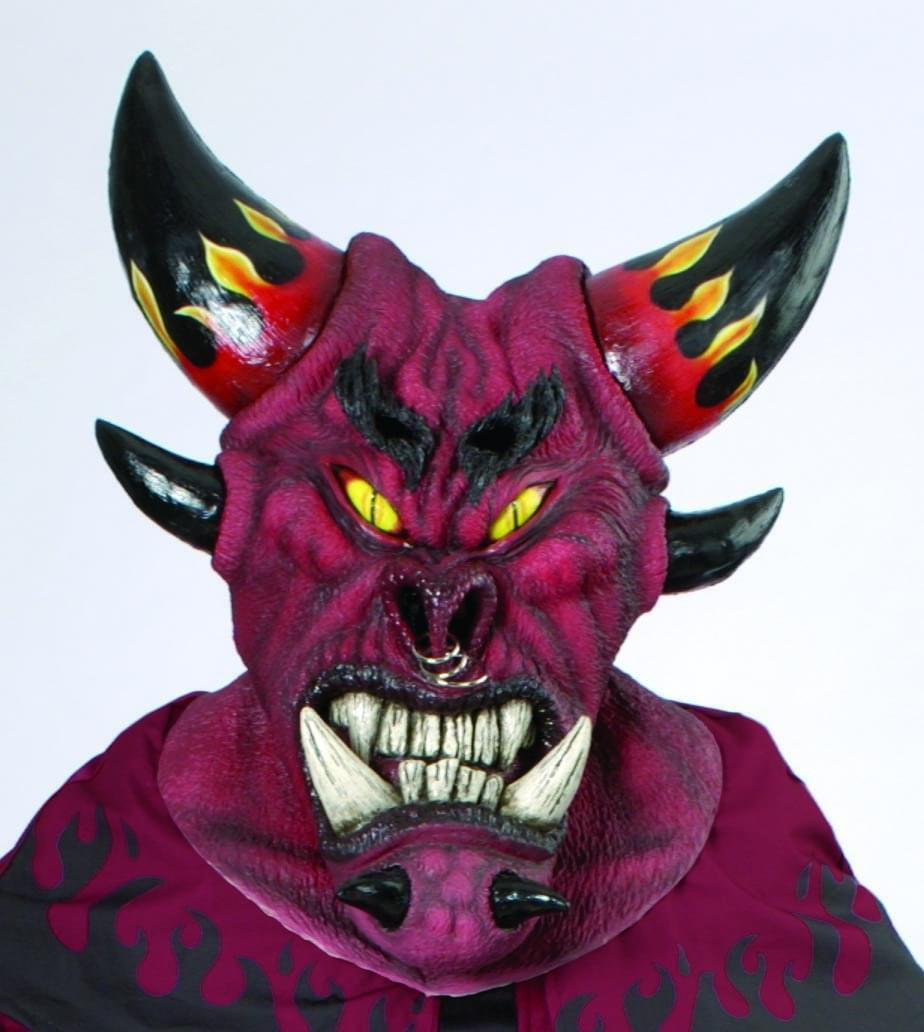 Dark Diablo Deluxe Large Mask Adult Size