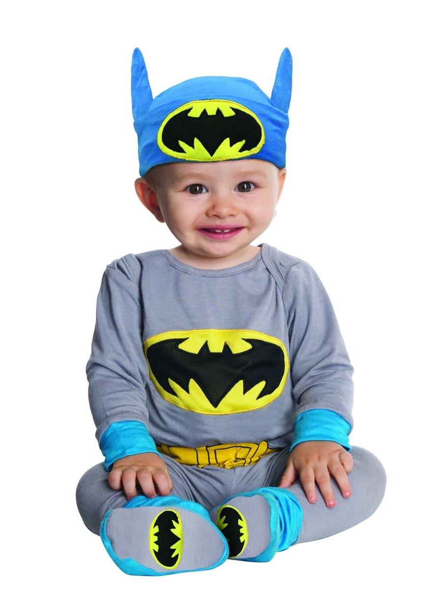 Batman Grey & Blue Jumpsuit Costume Infant