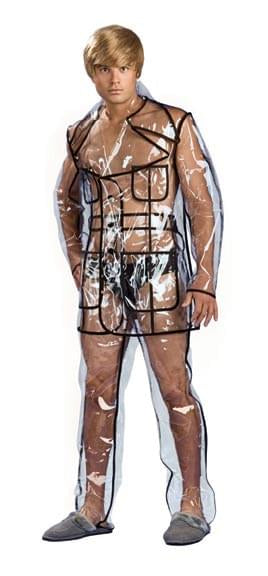 Bruno Clear Vinyl Suit Costume Adult