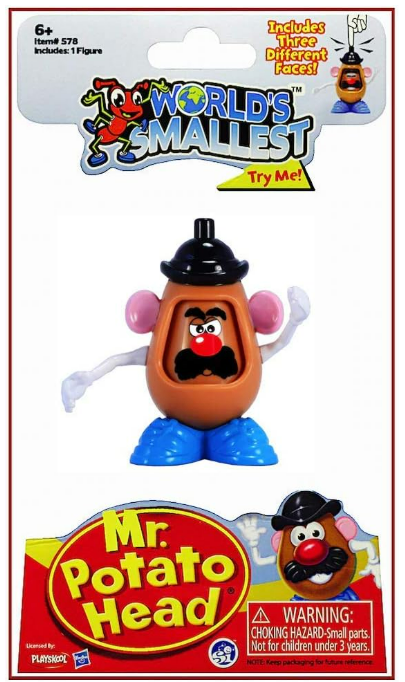 World's Smallest Mr Potato Head Novelty Toy