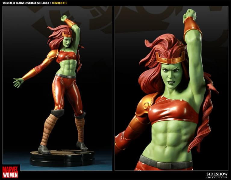 Women Of Marvel: Savage She-Hulk Polystone Comiquette Statue
