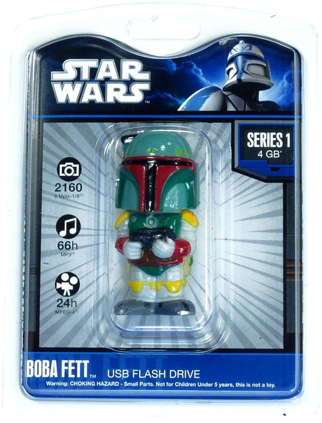 Star Wars Boba Fett 4GB USB Flash Drive