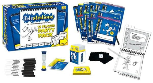 Telestrations 12 Player Game Party Pack | Free Shipping