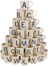 Scrabble Coffee Mug - Choose Your Letters