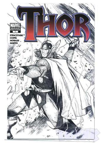 Thor #1 Exclusive Coipel Sdcc Variant Cover Edition