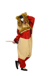 Funsies Kigurumi Harley Hamster Fleece Jumpsuit Costume Adult