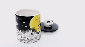 Disney The Nightmare Before Christmas Jack Ceramic Mug With Sculpted Lid