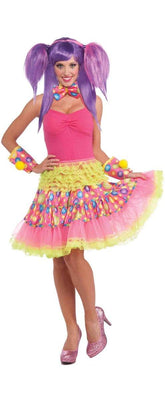 Circus Sweetie Petticoat Adult Costume Skirt